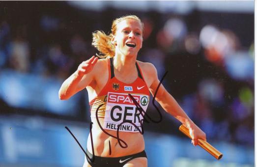 Verena Sailer  Leichtathletik Autogramm Foto original signiert 