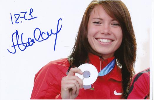 Alina Talay  Weißrußland   Leichtathletik Autogramm Foto original signiert 