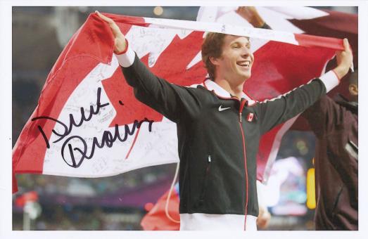 Derek Drouin  Kanada  Leichtathletik Autogramm Foto original signiert 