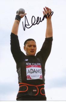 Valerie Adams  Neuseeland  Leichtathletik Autogramm Foto original signiert 