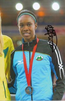 Levren Spencer  St.Lucia  Leichtathletik Autogramm Foto original signiert 