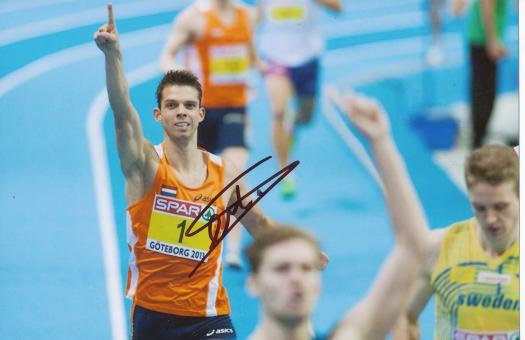 Eelco Sintnicolaas  Holland  Leichtathletik Autogramm Foto original signiert 