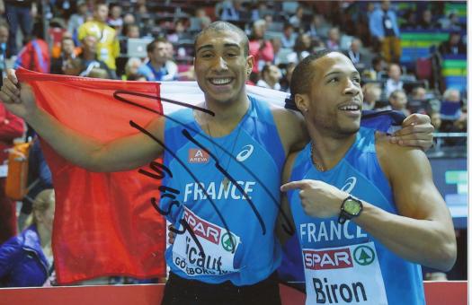 Jimmy Vicaut  Frankreich  Leichtathletik Autogramm Foto original signiert 