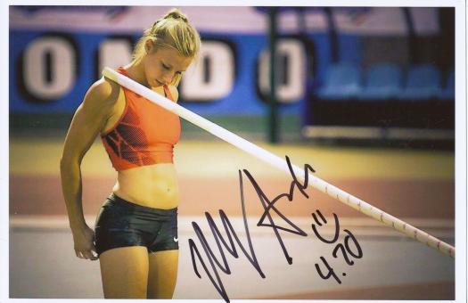 Mary Saxer  Leichtathletik Autogramm Foto original signiert 