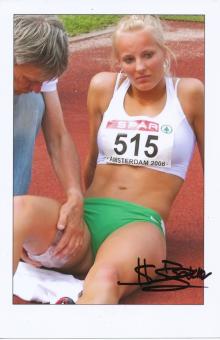 Sharona Bakker  Leichtathletik Autogramm Foto original signiert 