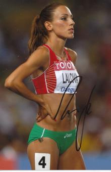 Ivet Lalova  Bulgarien  Leichtathletik Autogramm Foto original signiert 