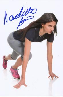 Nooralotta Neziri  Finnland  Leichtathletik Autogramm Foto original signiert 