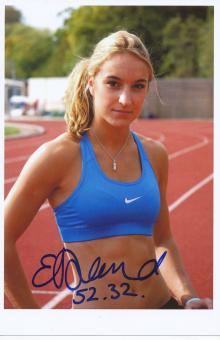 Emily Diamond  Großbritanien  Leichtathletik Autogramm Foto original signiert 