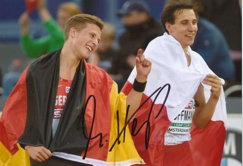 Max Heß  Deutschland  Leichtathletik Autogramm 13x18 cm Foto original signiert 