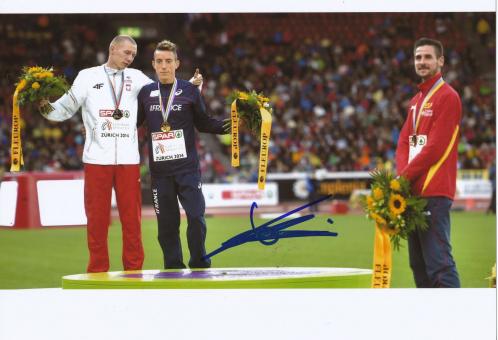 Angel Mullera  Spanien  Leichtathletik Autogramm 13x18 cm Foto original signiert 