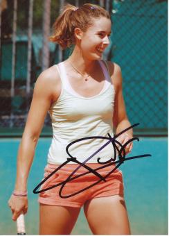 Alize Cornet  Frankreich  Tennis Autogramm 13x18 cm Foto original signiert 