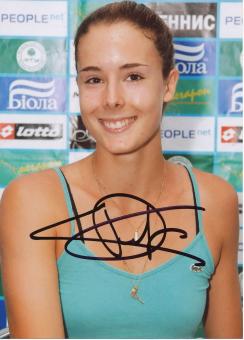 Alize Cornet  Frankreich  Tennis Autogramm 13x18 cm Foto original signiert 