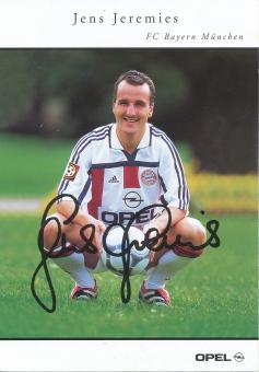 Jens Jeremies  2000/2001  FC Bayern München Fußball Autogrammkarte Druck signiert 