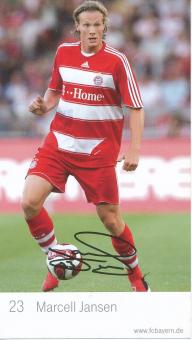 Marcell Jansen  2007/2008  FC Bayern München Fußball Autogrammkarte Druck signiert 