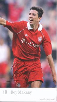 Roy Makaay  2005/2006  FC Bayern München Fußball Autogrammkarte Druck signiert 