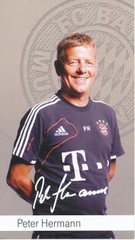 Peter Hermann  2012/2013  FC Bayern München Fußball Autogrammkarte Druck signiert 