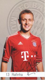Rafinha  2012/2013  FC Bayern München Fußball Autogrammkarte Druck signiert 