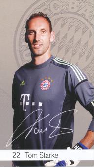 Tom Starke  2012/2013  FC Bayern München Fußball Autogrammkarte Druck signiert 