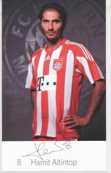 Hamit Altintop  2010/2011  FC Bayern München Fußball Autogrammkarte Druck signiert 