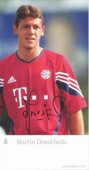 Martin Demichelis  2003/2004  FC Bayern München Fußball Autogrammkarte Druck signiert 