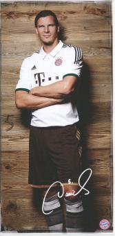 Daniel van Buyten  2013/2014  FC Bayern München Fußball Autogrammkarte Druck signiert 