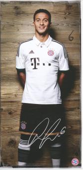 Thiago Alcantara  2013/2014  FC Bayern München Fußball Autogrammkarte Druck signiert 