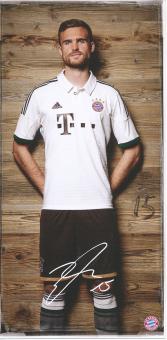 Jan Kirchhoff  2013/2014  FC Bayern München Fußball Autogrammkarte Druck signiert 