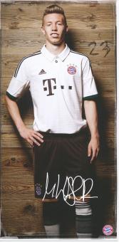 Mitchell Weiser  2013/2014  FC Bayern München Fußball Autogrammkarte Druck signiert 