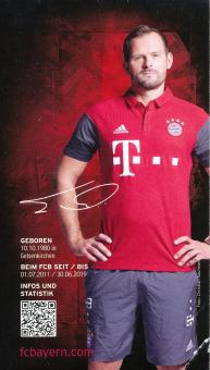 Toni Tapalovic  2016/2017  FC Bayern München Fußball Autogrammkarte Druck signiert 