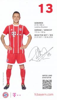 Rafinha  2017/2018  FC Bayern München Fußball Autogrammkarte Druck signiert 
