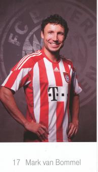 Mark van Bommel  FC Bayern München Fußball Autogrammkarte nicht signiert 