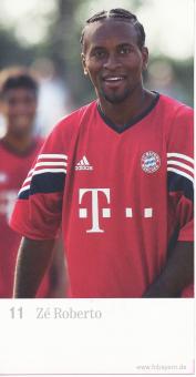 Ze Roberto   FC Bayern München Fußball Autogrammkarte nicht signiert 