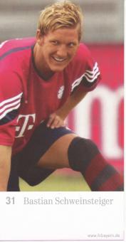 Bastian Schweinsteiger  FC Bayern München Fußball Autogrammkarte nicht signiert 