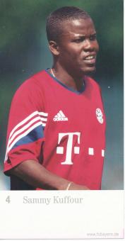 Sammy Kuffour  FC Bayern München Fußball Autogrammkarte nicht signiert 