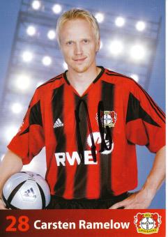Carsten Ramelow  2004/2005   Bayer 04 Leverkusen Fußball Autogrammkarte original signiert 