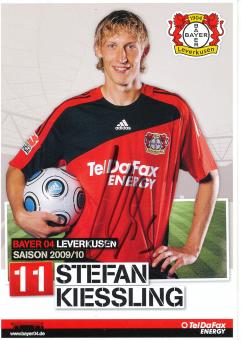 Stefan Kiessling   2009/2010   Bayer 04 Leverkusen Fußball Autogrammkarte original signiert 