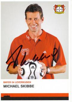 Michael Skibbe   2006/2007   Bayer 04 Leverkusen Fußball Autogrammkarte original signiert 