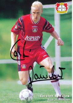 Carsten Ramelow  1997/1998   Bayer 04 Leverkusen Fußball Autogrammkarte original signiert 
