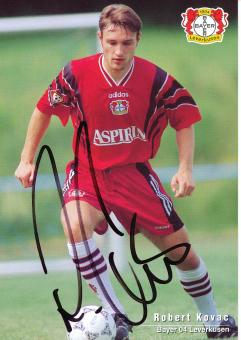 Robert Kovac  1997/1998   Bayer 04 Leverkusen Fußball Autogrammkarte original signiert 