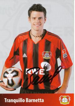 Tranquillo Barnetta  2005/2006   Bayer 04 Leverkusen Fußball Autogrammkarte original signiert 