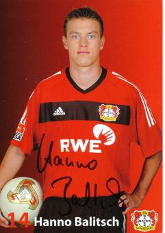 Hanno Balitsch  2003/2004   Bayer 04 Leverkusen Fußball Autogrammkarte original signiert 