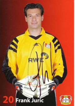 Frank Juric   2003/2004   Bayer 04 Leverkusen Fußball Autogrammkarte original signiert 