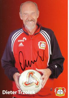 Dieter Trzolek  2003/2004   Bayer 04 Leverkusen Fußball Autogrammkarte original signiert 