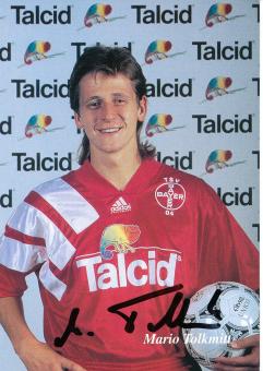 Mario Tolkmitt  15.08.1993  Bayer 04 Leverkusen Fußball Autogrammkarte original signiert 