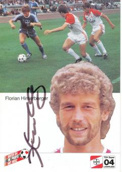 Florian Hinterberger   2.11.1985  Bayer 04 Leverkusen Fußball Autogrammkarte original signiert 