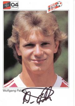Wolfgang Patzke  1983/1984  Bayer 04 Leverkusen Fußball Autogrammkarte original signiert 