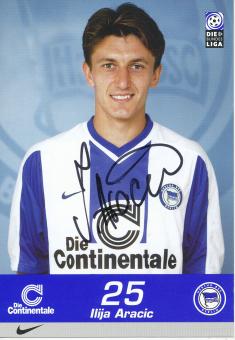 Ilija Aracic  1999/2000  Hertha BSC Berlin  Fußball Autogrammkarte original signiert 