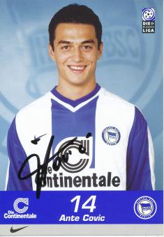Ante Covic  1999/2000  Hertha BSC Berlin  Fußball Autogrammkarte original signiert 