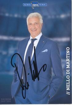 Nello Di Martino  2015/2016  Hertha BSC Berlin  Fußball Autogrammkarte original signiert 