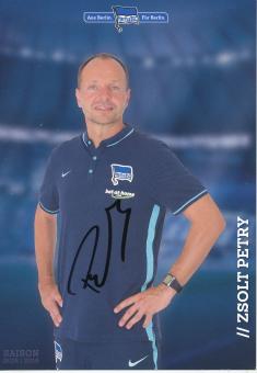 Zsolt Petry  2015/2016  Hertha BSC Berlin  Fußball Autogrammkarte original signiert 